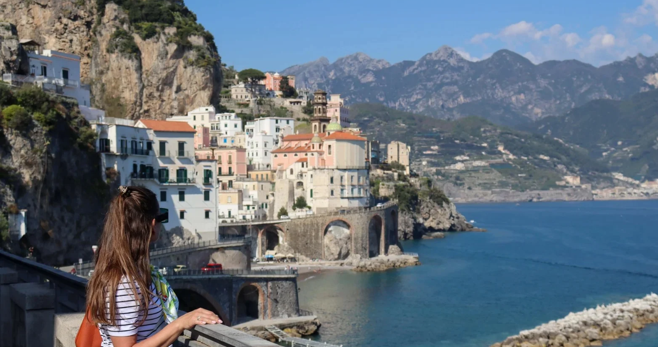 amalfi coast map