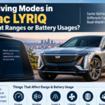 Do the Driving Modes in Cadillac Lyriq Offer Different Ranges or Battery Usages?